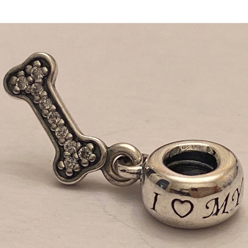 Pandora Dog Bone Charm
